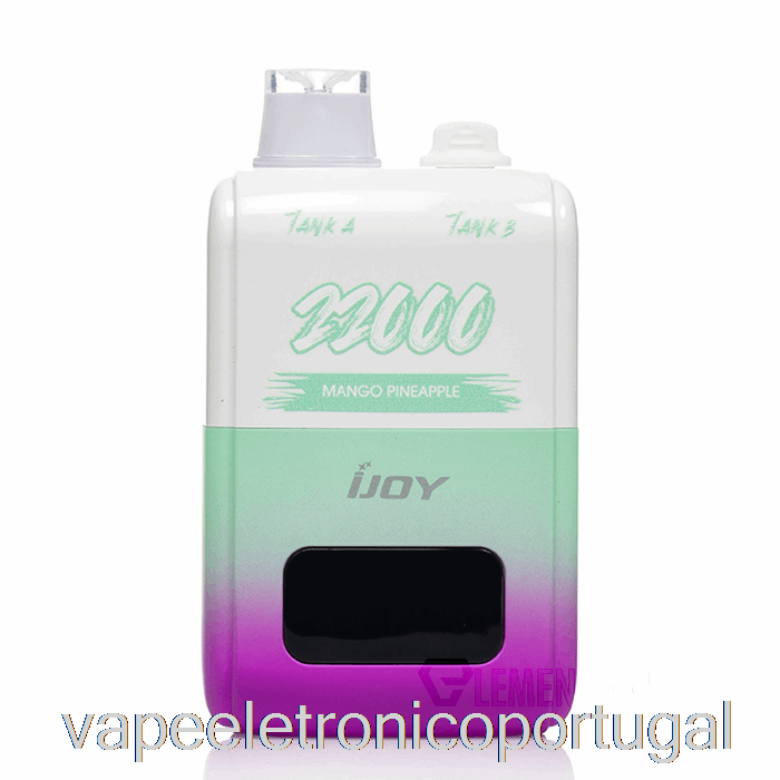 Vape Eletrônico Ijoy Sd22000 Descartável Manga Abacaxi